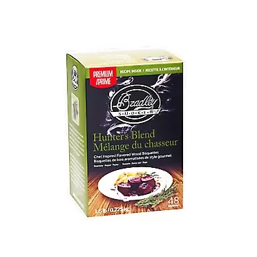 Bradley Smoker Hunter's Blend Bisquettes (48 Pack)