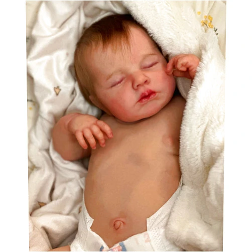 Zero Pam 20 Inch Reborn Baby Dolls Silicone Full Body Lifelike Baby Doll Girl Anatomically Correct Newborn Babies Waterproof Silicone Baby Dolls That Look Real Posable Cute Dolls for Kids