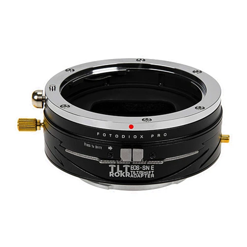Fotodiox Pro TLT ROKR Tilt/Shift Adapter Compatible with Can0n EF Lenses to S0ny E-Mount Cameras