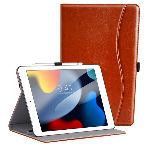 ZtotopCases for New iPad 9th/8th/7th Generation Case 10.2 Inch 2021/2020/2019, Premium PU Leather Folding Stand Cover for iPad 10.2