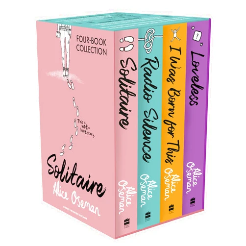 Alice Oseman Four-Book Collection Box Set (Solitaire, Radio Silence, I Was Born For This, Loveless): TikTok made me buy it! From the YA Prize winning author and creator of Netflix series HEARTSTOPPER