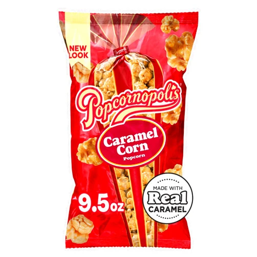 Popcornopolis Caramel Corn Popcorn, 9.5 Oz