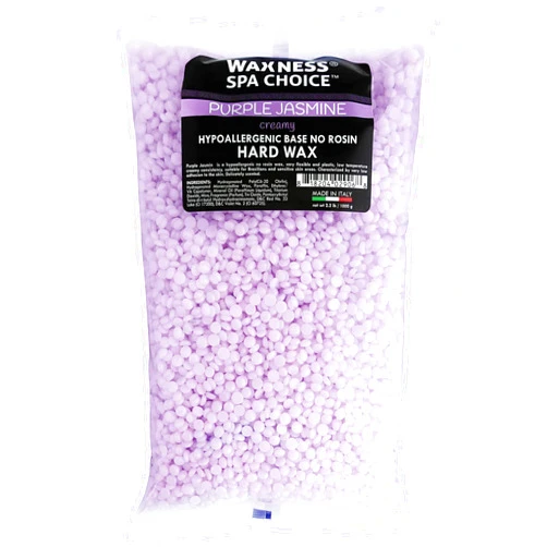 Waxness Spa Choice Purple Jasmine Demi Creamy No Rosin Hard Wax Beads 2.2 lb / 1 kg