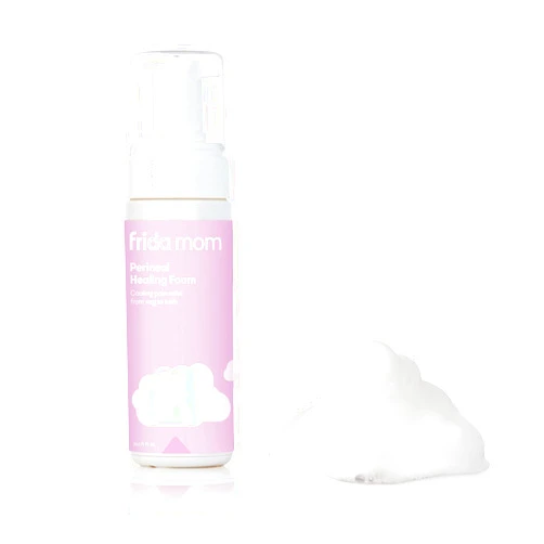 FridaBaby Mom Perineal Medicated Witch Hazel Healing Foam for Postpartum Care, Relieves Pain and Reduces Swelling, White, 5 Fl Oz