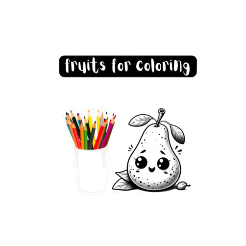 Luis Angel Baguena Rodriguez Fruits for coloring
