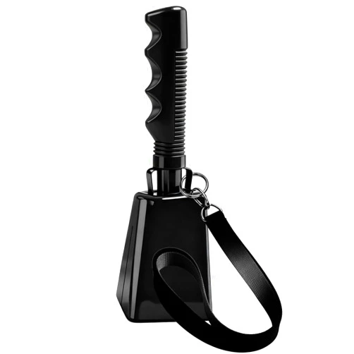 Woowyvyell 10IN Cow Bells with Wrist Strap –Large Cheering Cowbells for Sporting Events Solid Metal Noise Makers Hand Bell Chimes for Football Games, School Parties, Graduations, Percussion Musical Instruments