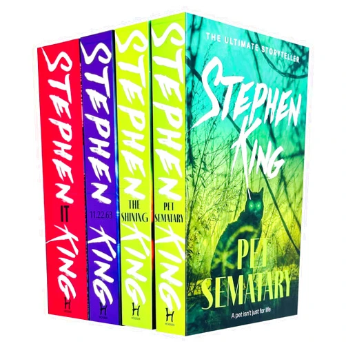 Stephen King Collection 4 Books Set (Pet Sematary, The Shining, It, 11.22.63)