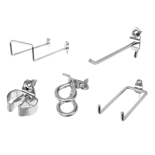 Triton Products 532-2 DuraHook 64 Pc Zinc Plated Steel Hook Assortment for DuraBoard or 1/8 Inch and 1/4 Inch Pegboard