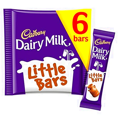 Cadbury Original Cadbury Dairy Milk Little Bars Imported from the UK, England The Best Of Cadbury Dairy Milk Chocolate In A Little Pack