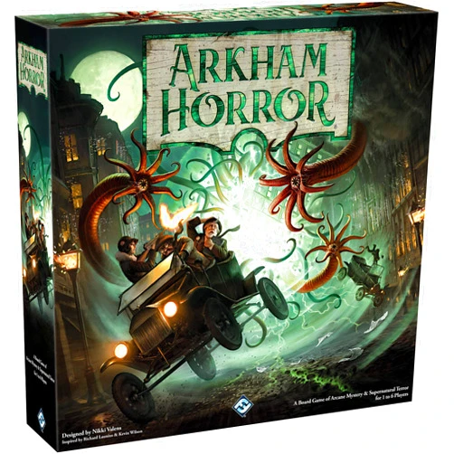 Fantasy Flight Games Arkham Horror 3rd Edition , Mystery /Strategy Game | Cooperative Board Game for Adults and Family| Ages 14+ | 1-6 Players | Average Playtime 2-3 Hours | Made by Fantasy Flight Games