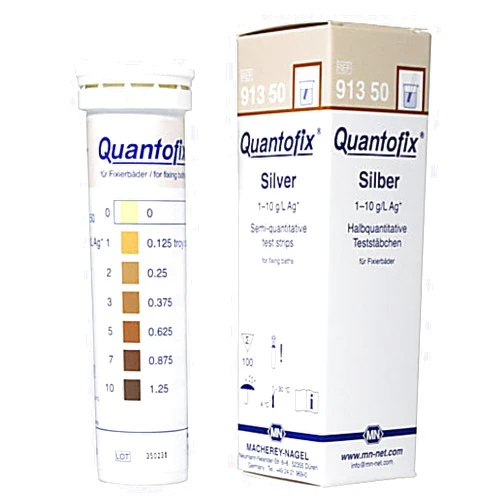Macherey-Nagel, 91350, Quantofix Silver, Box of 100 Strips