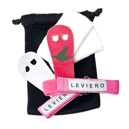 LEVIERO Palmies Gymnastics Grips, Grips for Gymnastics, Multipurpose Soft Leather Grips with Adjustable Finger Holes, Weightlifting, Kettlebell, Cross Training Workouts for Kids and Youths