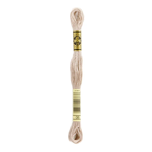 DMC 6-Strand Embroidery Cotton 8.7yd - Medium Light Driftwood
