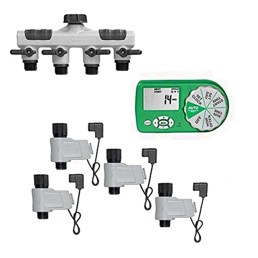 Orbit 58911 Complete Yard Watering Kit, Green… (Orbit Bundle)