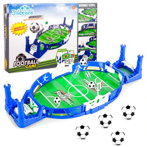 3 otters Tabletop Soccer Game Set, Mini Football Soccer Game Board for Foosball Pinball Kids Adults Interactive Game Room Family Night
