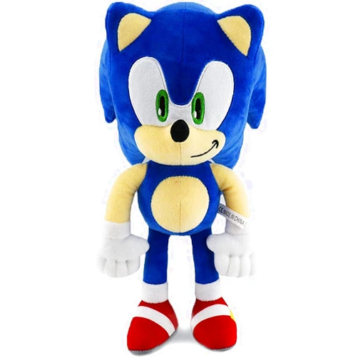 CROXAM Sonic 12' Inch Plush Toys Collection, Soft Cute and Cuddly Stuffed Plush Toys for Adults and Kids Ages 3 and up, Great Gift for Birth Days and Special Occasions (Sonic)
