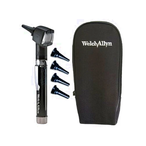 Welch Allyn Diagnostic Otoscope Set - PocketScope Junior with Handle and Soft Case