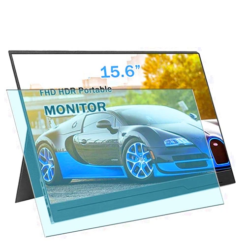 Film for Virzen monitor display [2 Pack] Synvy Anti Blue Light Screen Protector, compatible with Virzen 15.6