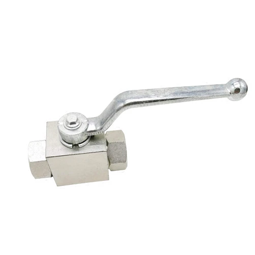 NKAIKE Hydraulic High Pressure Shut-Off Ball Valve 2 Way 1/2 Inch NPT 7250 PSI KHB Hydraulic Valve