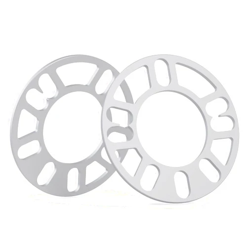 dynofit 2Pcs Universal 5mm Wheel Spacers for Most 4 Lug & 5 Lug Wheels, Fit for 4x98, 4x100, 4x108, 4x110, 4x112, 4x114.3, 4x120, 5x100, 5x108, 5x110, 5x112, 5x114.3, 5x115, 5x118, 5x120 Bolt Patterns