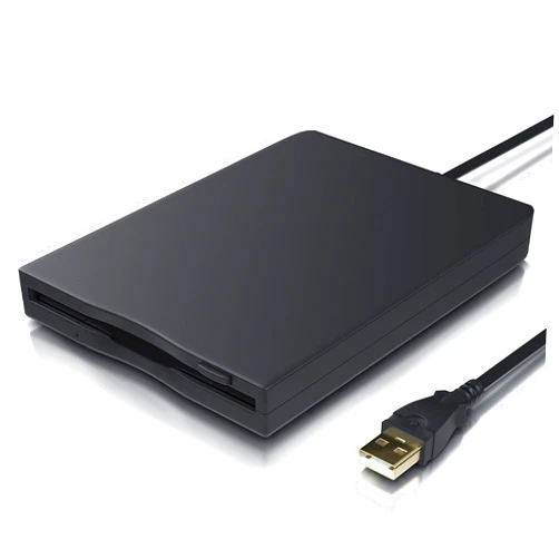 YEY USB Floppy Drive,Floppy Disk Reader 3.5-inch External Portable 1.44 MB FDD for Windows XP/7/8/10/11 PC Laptop Plug and Play No Extra Drivers– Black