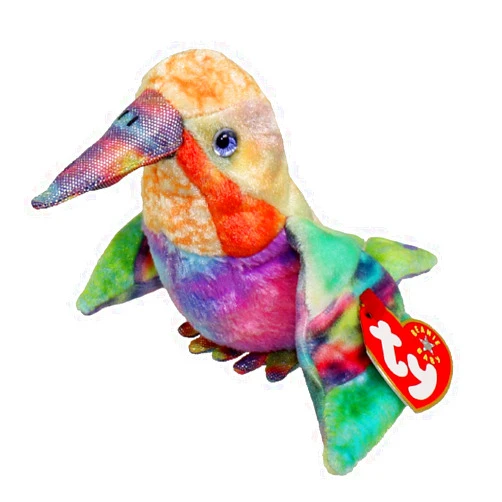 BEANIE BABIES Nectar The Hummingbird - Ty Beanie Babies