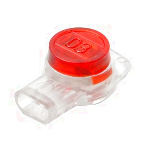 steren st-300-072 ur 3-port red connector 100 pack (steren st-300-072)