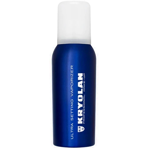 Kryolan Professional Make-up Ultra Setting Vaporizer, 100 ml spray mist, Blue