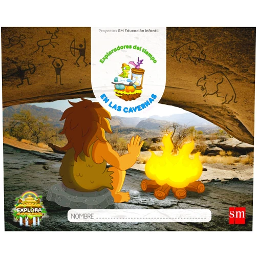 Susana Domínguez Caballero,Pilar Menéndez Camarena,Maria del Val Moreno Becerril,Marta García Gutiérrez,Juan Pablo Casini En las cavernas. (Exploradores del tiempo Nivel 1). Explora