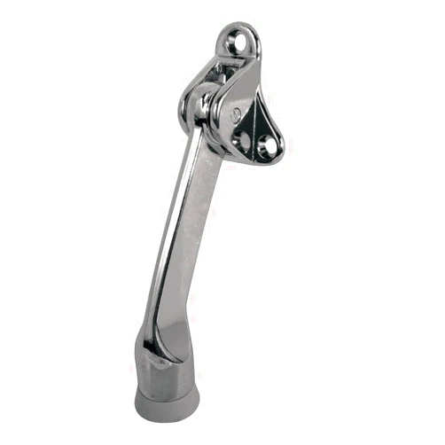 Prime-Line J 4523 3 Hole Chrome Finished Diecast Spring-Loaded Door Holder (Single Pack)