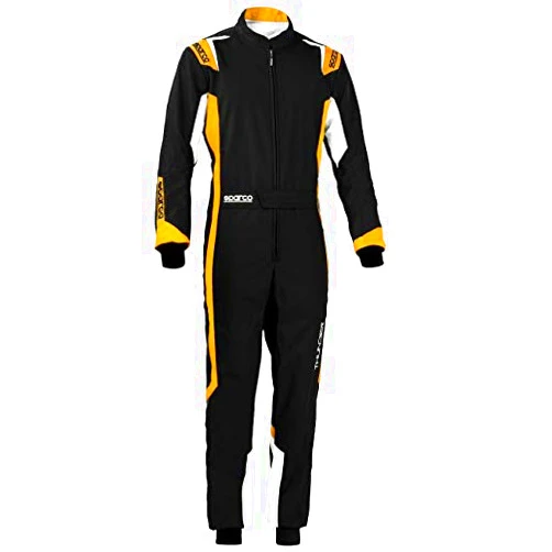 Sparco Kartign Suit THUNDER K43 Black/Orange00 Size 140