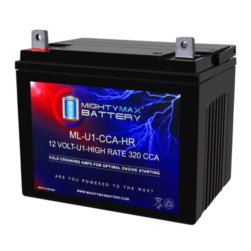 Mighty Max Battery ML-U1-CCAHR 12V 320CCA Battery for Toro Time Cutter SS5060 Lawn Mower