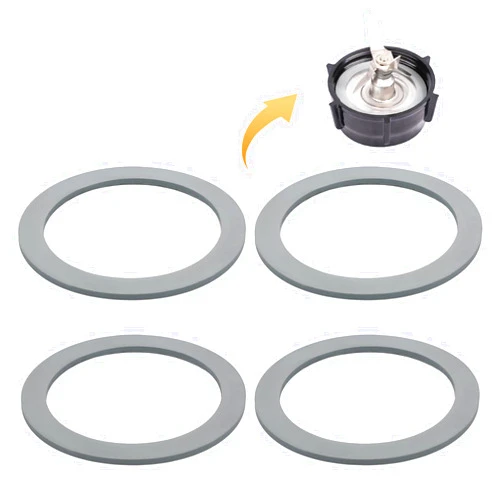 NQEUEPN 4pcs Blender Gasket for Oster, Blender Gasket O-Ring Rubber Seal Ring Replacement Parts Accessories Compatible with Oster and Osterizer Blender