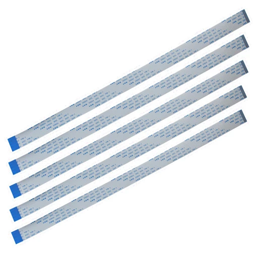 A1 FFCs Flex Ribbon Cable for Raspberry Pi Camera - White 30cm / 12 inch (5 Pack)