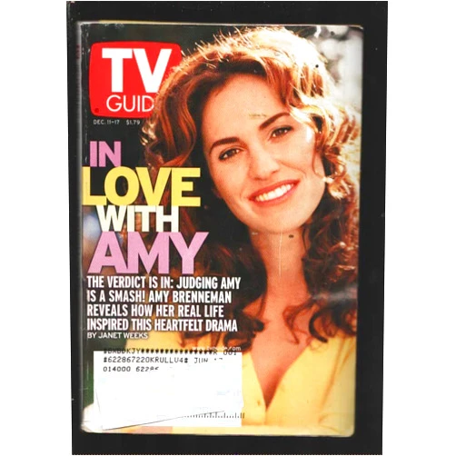 TV Guide-12/11/1999-Judging Amy-Amy Brenneman photo cover-St Louis edition-VG