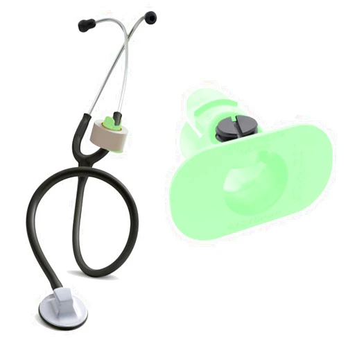 StatGear Stethoscope Tape Holder - Personalized Medical Items for Nurses, Paramedics, EMT, EMS - Green