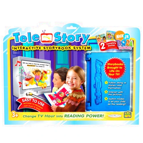 Jakks Pacific Toymax Telestory Console W/ Dora Cartridge