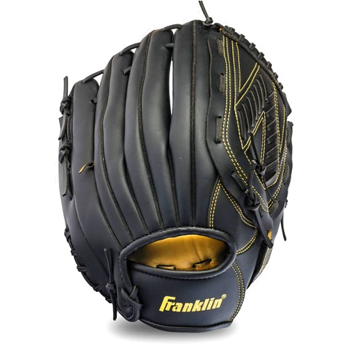 Franklin Sports Field Master Baseball + Softball Glove - Field Master Adult + Youth Baseball + Softball Mitt - Men's + Women's Gloves - Right Hand Throw