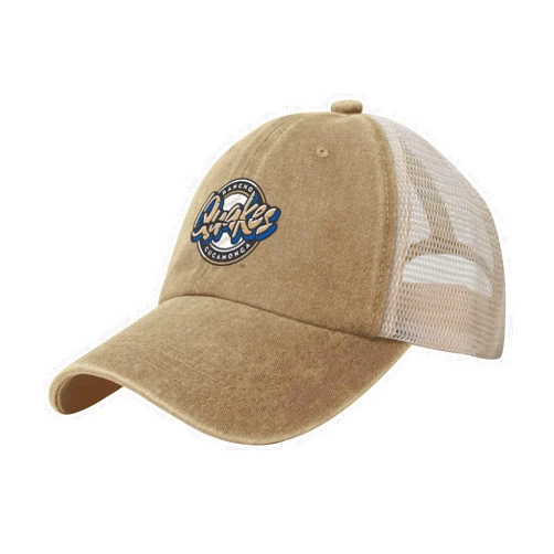 Easuopn Rancho Cucamonga Quakes Adjustable Baseball Cap Sport Vintage Washed Mesh Baseball Cap