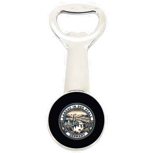 R and R Imports Landau In Der Pfalz Germany Mementos Souvenir Magnetic Bottle Opener Single