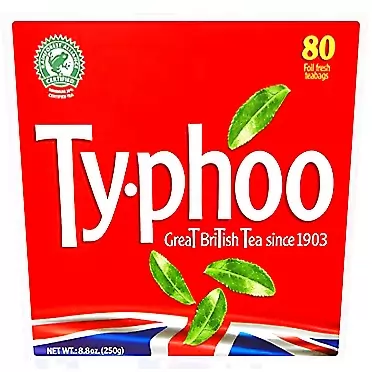 Typhoo Tea 80's, 8.8000-ounces (Pack of3)
