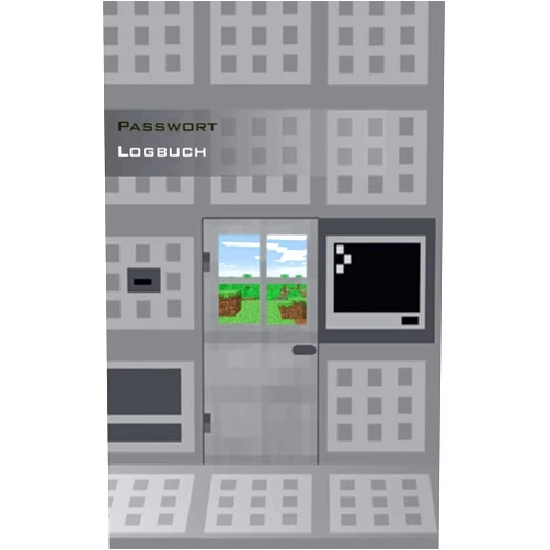 Theo Von Taane Das Passwort Logbuch für Minecraft Fans: Das Buch zur Verwaltung von Zugangsdaten und Passworten, Password keeper and Password reminder book, login ... Router, DSL, Prov (German Edition)
