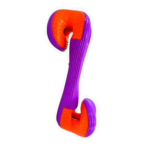 KONG Rerun Whoosh Bone Assorted Colors Interactive Dog Toy (Small/Medium)