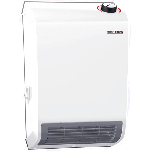 Stiebel Eltron 236304 CK Trend Wall-Mounted Electric Fan Heater, 1500W, 120V White
