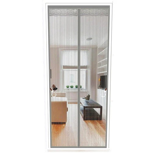 LHIUGE Door and Window Screen, Transparent Insulated Door Curtain, Screen Door, Magnetic Self-Closing Privacy Screen Door Hands Free for Patio, Kitchen, Bedroom, No Drilling Required, Easy to Install