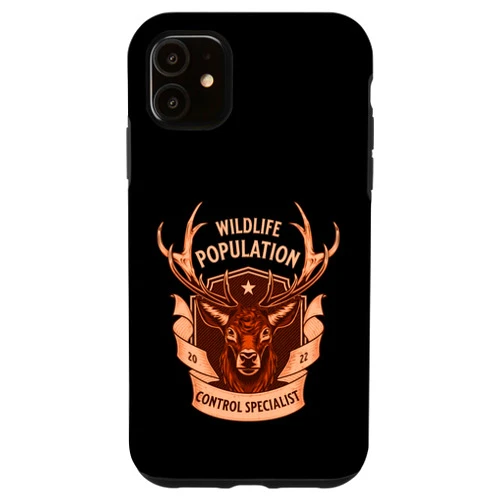 Wildlife Population Control Specialist Deer Hunter iPhone 11 Wildlife Population Control Specialist Deer Hunting 2022 Case