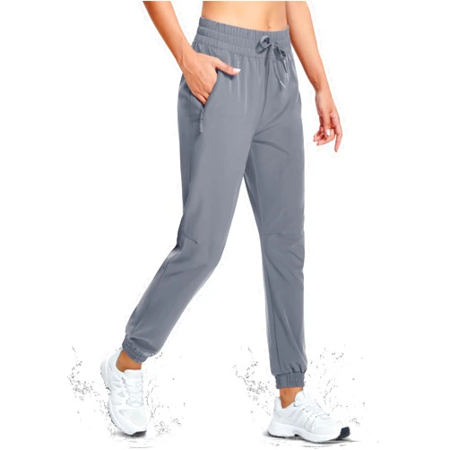 MAGCOMSEN Women's Hiking Pants Lightweight Quick Dry Water Resistant Athletic Running Joggers with Pockets Outdoor Travel