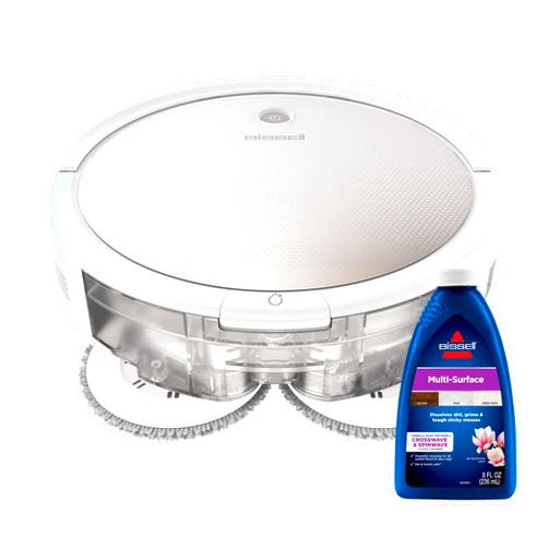 Bissell SpinWave Pet Robot, 2-in-1 Wet Mop and Dry Robot Vacuum, WiFi Connected with Structured Navigation, 3347