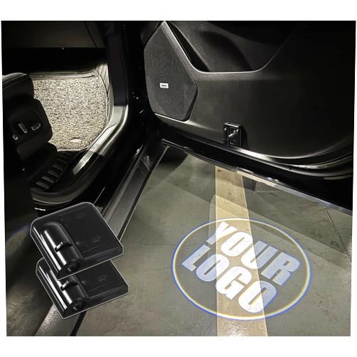 NewL 2Pcs Custom Logo LED Projector Car Door Step Courtesy Welcome Lights