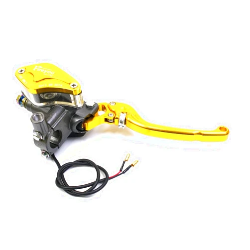 Fireyouracing Motorcycle Brake Clutch Pump Lever,Dual Hydraulic CNC 7/8